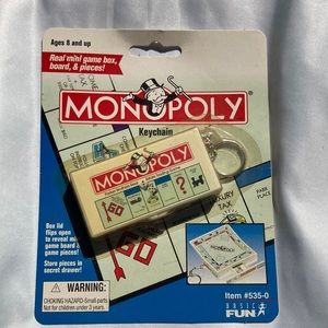 1998 Monopoly Board Keychain
